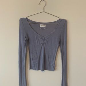 cropped babydoll urban outfitters top